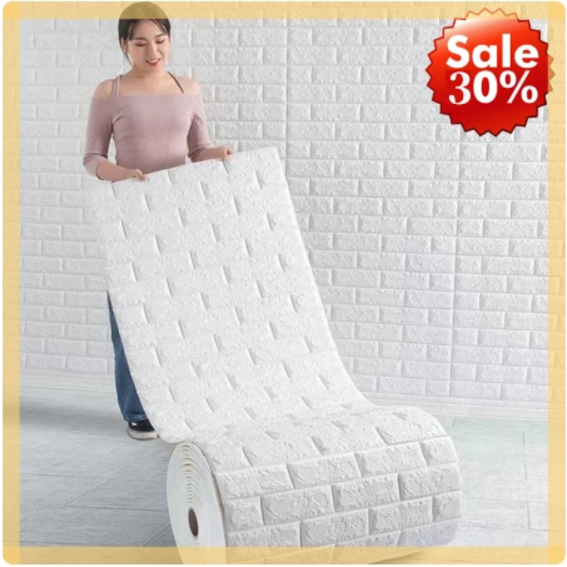 Craft Foam Roll - Rouleau d'autocollants 3D en brique de