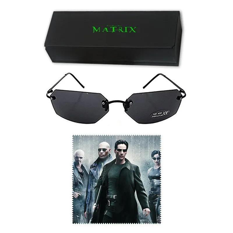 Cosplay Prop Designer - Lunettes De soleil polarisées Style Matrix