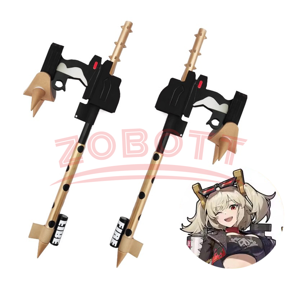 Burnice Cosplay Prop - 65CM 2 pièces Burnice Whita Zenless