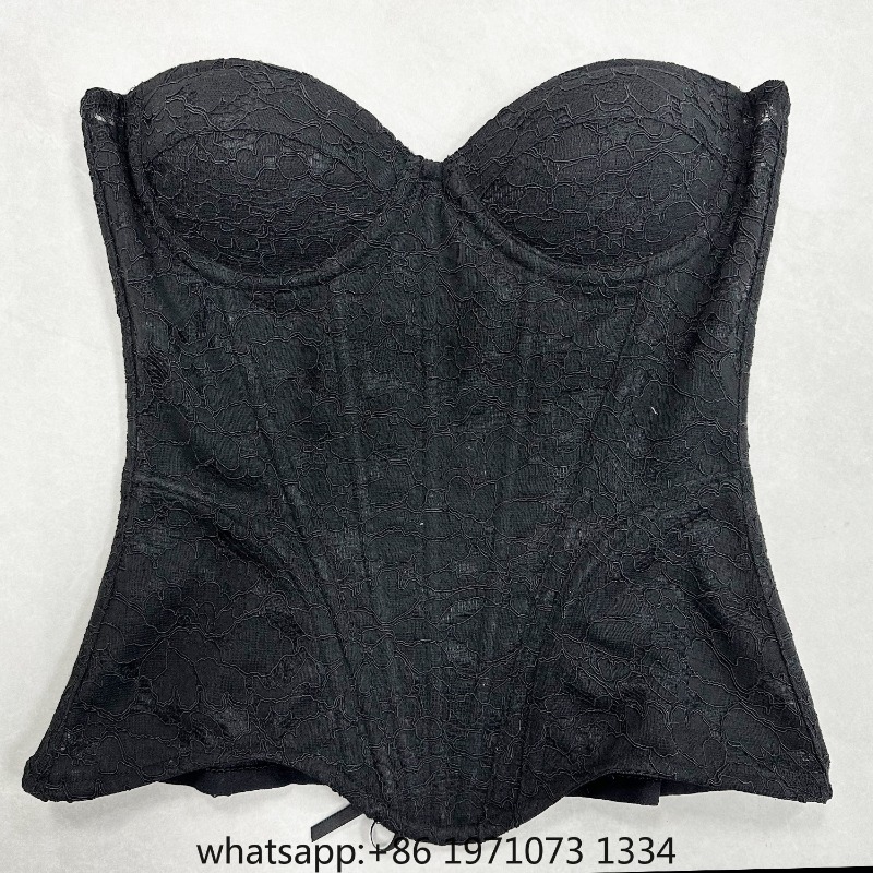Boning Corset Steel - Corset bustier en dentelle de luxe