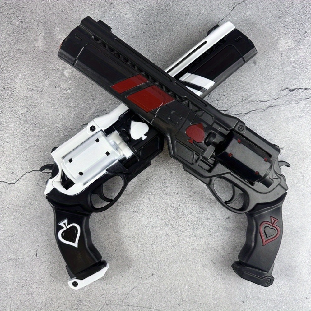 Dva Cosplay Prop - 15 pouces PU pistolet pique pistolet