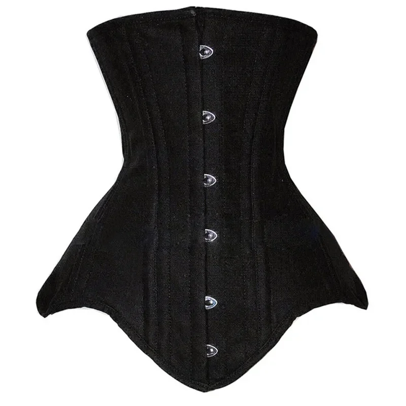 Corset sous le buste en satin  - Boning Corset Steel avis et prix