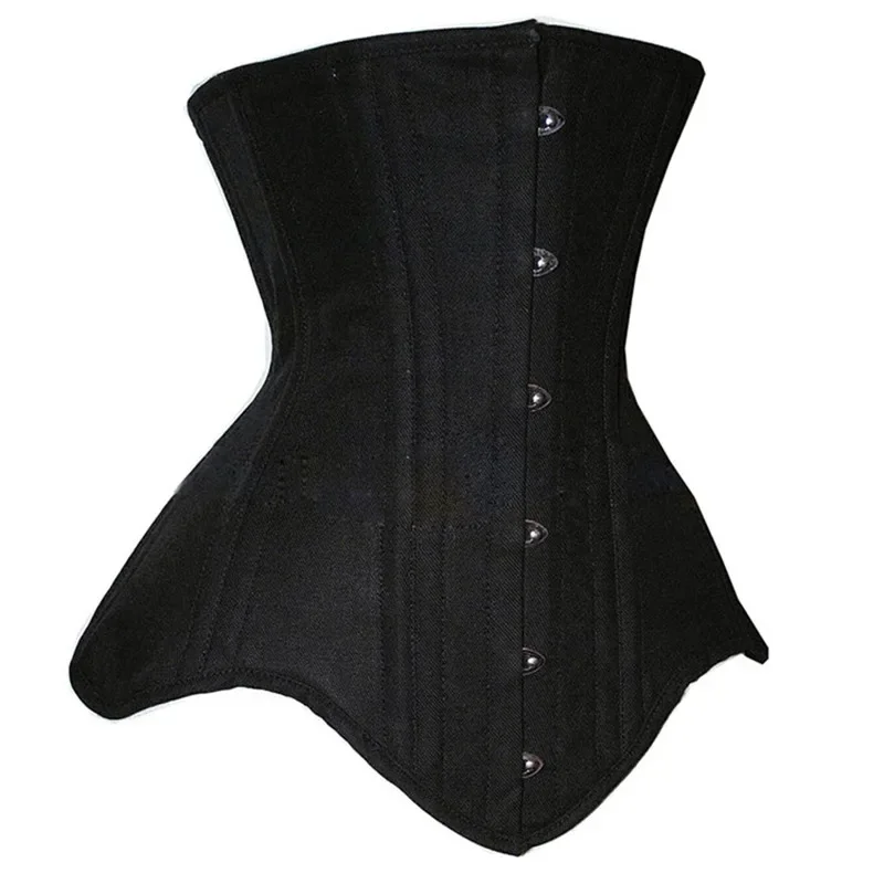 Corset sous le buste en satin  - Boning Corset Steel avis et prix