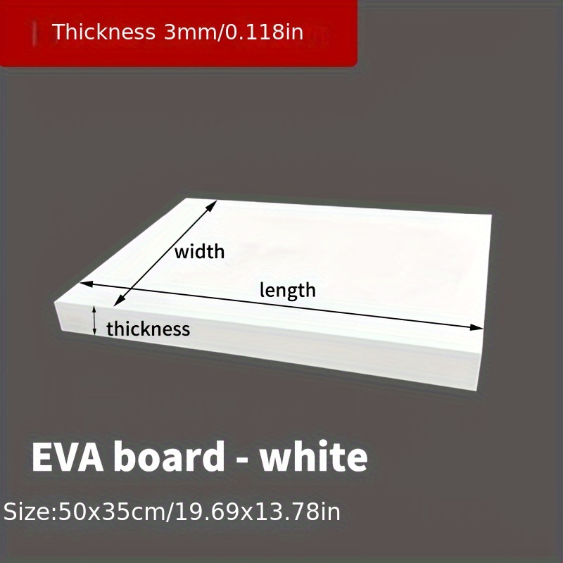 Panneau de mousse EVA 14x19 po - Cosplay Props Eva Foam avis et prix