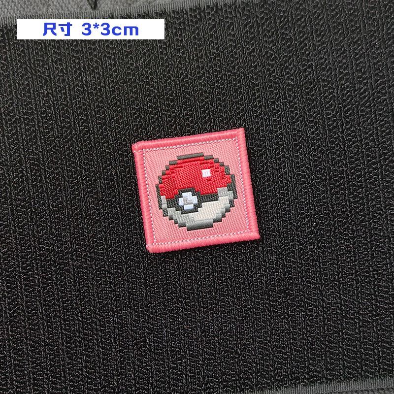 Patchs brodés pixelisés Pokémo - Pokeball Cosplay Prop avis et prix