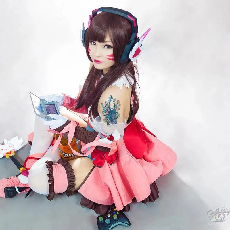 Jeu ROLECOS OW D.VA Cosplay pe - Dva Cosplay Prop avis et prix