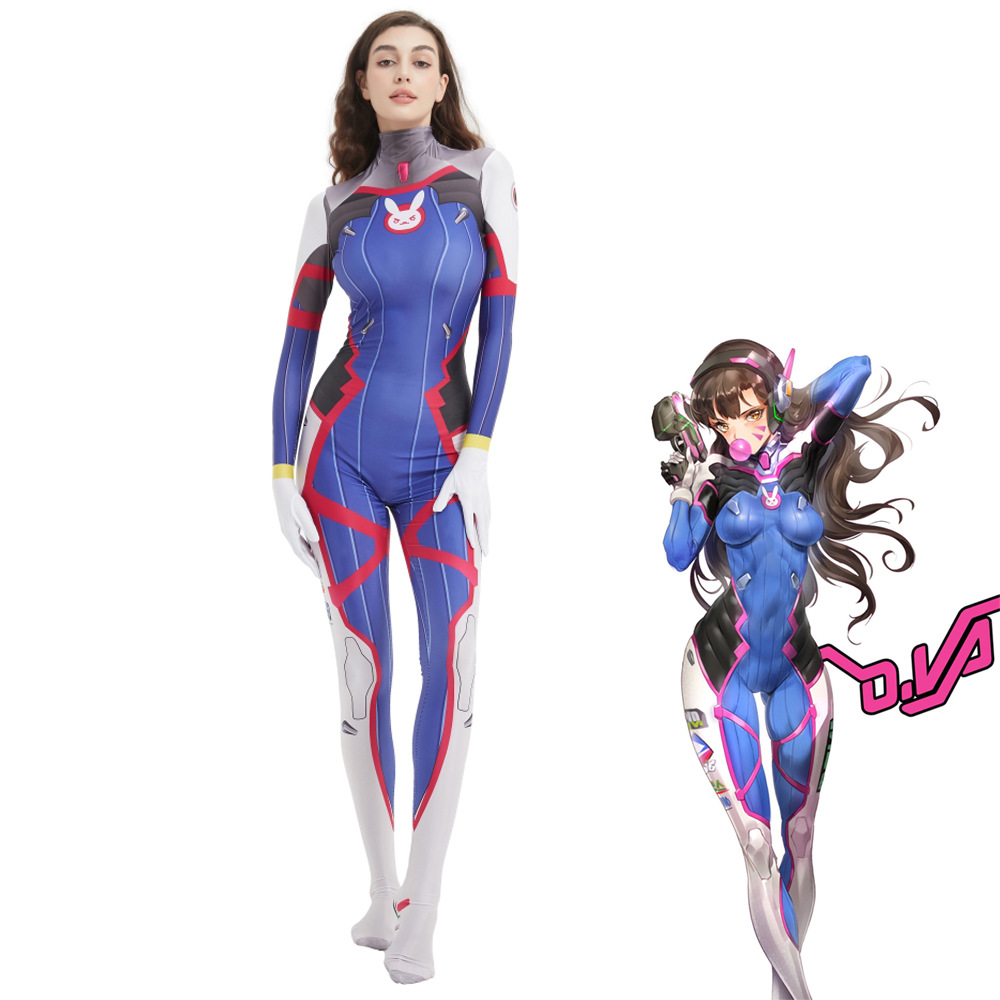 Combinaison de cosplay D.VA Wi - Dva Cosplay Prop avis et prix